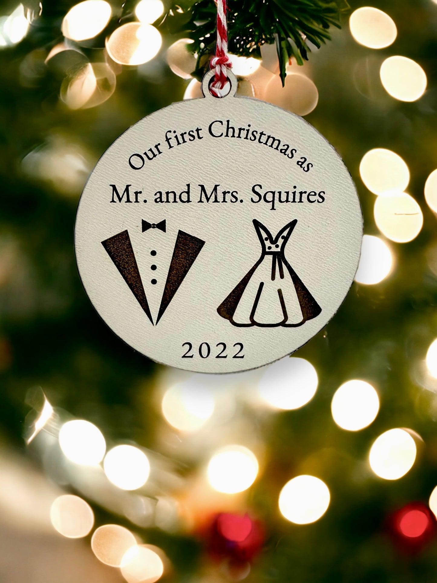 First Married Christmas Ornament